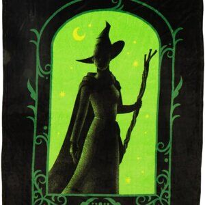Wicked Elphaba Bedding Super Soft Cozy Throw, 46 in x 60 in - NWT